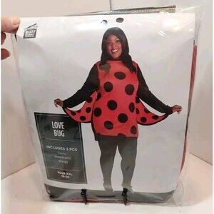 Plus Size Women's Suit Yourself Love Bug Costume Halloween Costume New Plus XXL